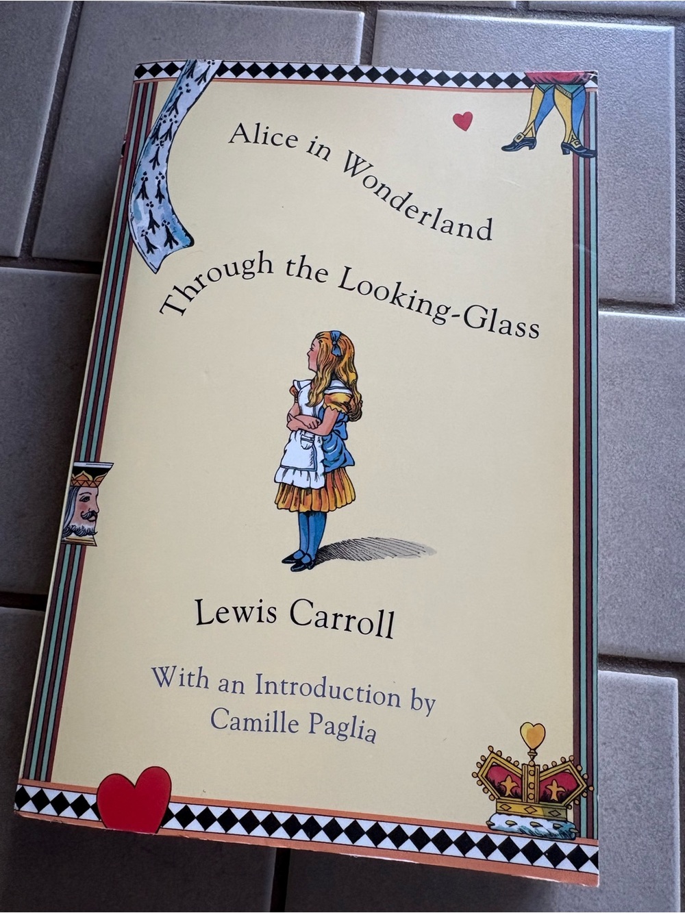 Lewis Carroll Alice in Wonderland & Through the Looking-Glass (1994 BOMC)